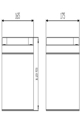 UPS Solar / Wind Power System Lifepo4 Lithium Ion Battery 12.8V Nominal Voltage