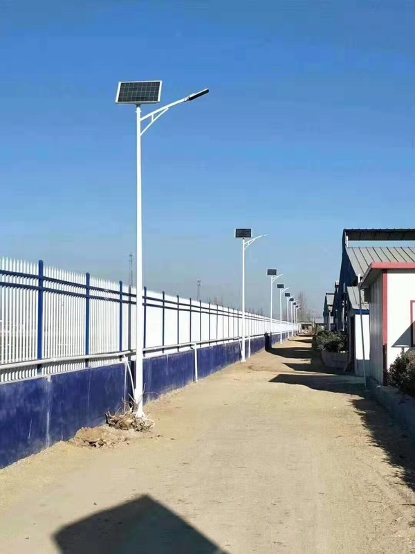 30W Solar Integrated LED Street Light Wireless Control Easy Installation